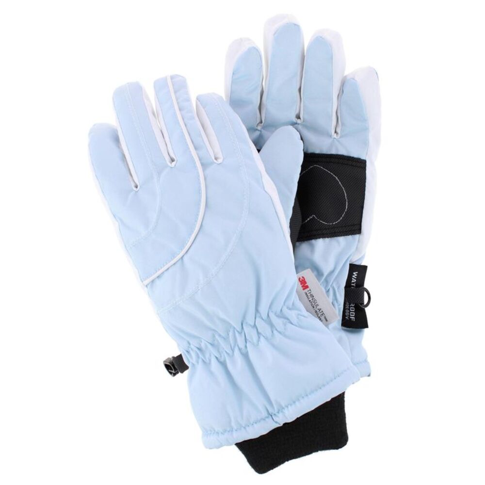 Grand Sierra Girl's 4-6 Waterproof Taffeta Winter Ski Gloves